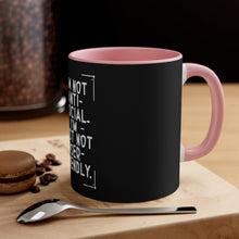 Load image into Gallery viewer, Im not Anti Social Im Just Not User Friendly- Accent Coffee Mug, 11oz