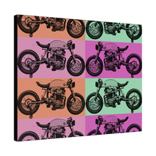Load image into Gallery viewer, Retro Motorcycle Matte Canvas, Stretched, 0.75"