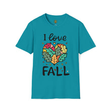 Load image into Gallery viewer, I Love Fall Unisex Softstyle T-Shirt