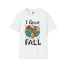Load image into Gallery viewer, I Love Fall Unisex Softstyle T-Shirt