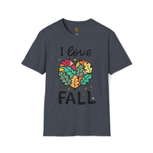 Load image into Gallery viewer, I Love Fall Unisex Softstyle T-Shirt