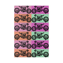Load image into Gallery viewer, Retro Motorcycle Matte Canvas, Stretched, 0.75"