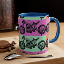 Load image into Gallery viewer, Retro Cafe Racer Coffee Mug, 11oz