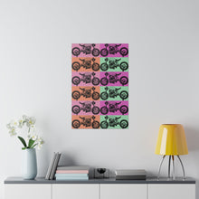 Load image into Gallery viewer, Retro Motorcycle Matte Canvas, Stretched, 0.75"