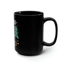 Load image into Gallery viewer, Retired Not Tired Christmas theme - Black Mug, 15oz