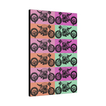 Load image into Gallery viewer, Retro Motorcycle Matte Canvas, Stretched, 0.75"