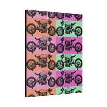 Load image into Gallery viewer, Retro Motorcycle Matte Canvas, Stretched, 0.75"