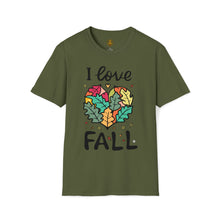 Load image into Gallery viewer, I Love Fall Unisex Softstyle T-Shirt