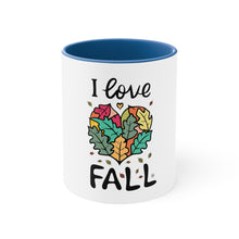 Load image into Gallery viewer, I Love Fall Coffee Mug, 11oz