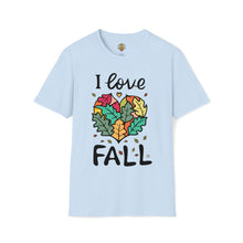 Load image into Gallery viewer, I Love Fall Unisex Softstyle T-Shirt