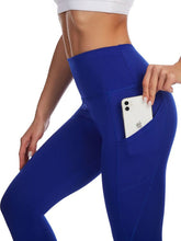 Load image into Gallery viewer, High Waist Legging Pockets Fitness Bottoms Running Sweatpants for Women Quick-Dry Sport Trousers Workout Yoga Pants