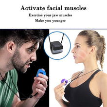 Load image into Gallery viewer, Fitness Jaw Exerciser Ball Face Masseter Men Facial Pop Jawline Muscle Training Fitness Neck Toning Chew Bite Breaker Training