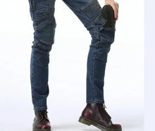 Load image into Gallery viewer, Women's Protective Motorcycle Pants, Jeans, 4P Protective Gear