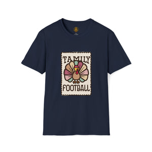 Festive Thanksgiving Stamp unisex softstyle T-Shirt