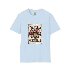 Festive Thanksgiving Stamp unisex softstyle T-Shirt