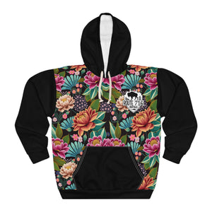 Route 716 Floral Pattern Hoodie