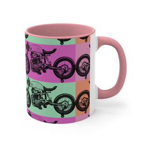 Retro Cafe Racer Coffee Mug, 11oz