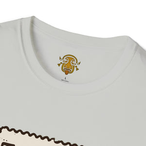 Festive Thanksgiving Stamp unisex softstyle T-Shirt