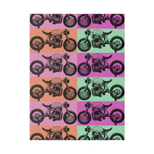 Load image into Gallery viewer, Retro Motorcycle Matte Canvas, Stretched, 0.75&quot;
