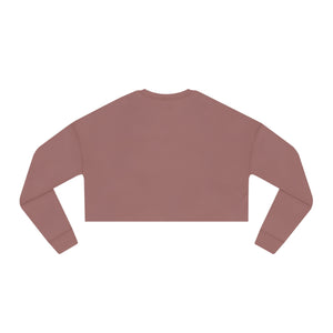 Retro Motorcycle Women's Cropped Sweatshirt