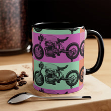 Load image into Gallery viewer, Retro Cafe Racer Coffee Mug, 11oz
