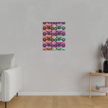 Load image into Gallery viewer, Retro Motorcycle Matte Canvas, Stretched, 0.75&quot;
