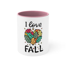 Load image into Gallery viewer, I Love Fall Coffee Mug, 11oz
