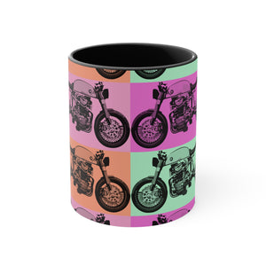 Retro Cafe Racer Coffee Mug, 11oz