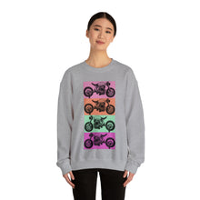 Load image into Gallery viewer, Retro Motorcycle  Crewneck Sweatshirt
