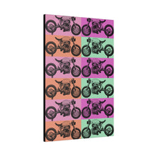 Load image into Gallery viewer, Retro Motorcycle Matte Canvas, Stretched, 0.75&quot;
