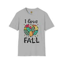 Load image into Gallery viewer, I Love Fall Unisex Softstyle T-Shirt
