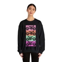 Load image into Gallery viewer, Retro Motorcycle  Crewneck Sweatshirt
