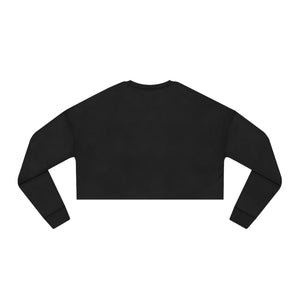 Retro Motorcycle Women's Cropped Sweatshirt