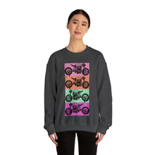 Load image into Gallery viewer, Retro Motorcycle  Crewneck Sweatshirt
