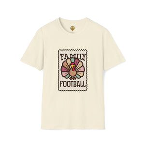 Festive Thanksgiving Stamp unisex softstyle T-Shirt
