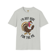 Load image into Gallery viewer, I’m Here for the Pie - Unisex Softstyle T-Shirt
