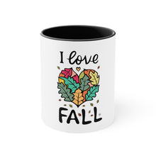 Load image into Gallery viewer, I Love Fall Coffee Mug, 11oz
