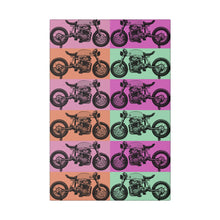 Load image into Gallery viewer, Retro Motorcycle Matte Canvas, Stretched, 0.75&quot;
