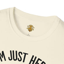 Load image into Gallery viewer, I’m Here for the Pie - Unisex Softstyle T-Shirt

