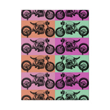 Load image into Gallery viewer, Retro Motorcycle Matte Canvas, Stretched, 0.75&quot;
