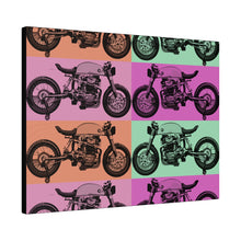 Load image into Gallery viewer, Retro Motorcycle Matte Canvas, Stretched, 0.75&quot;
