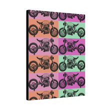 Load image into Gallery viewer, Retro Motorcycle Matte Canvas, Stretched, 0.75&quot;
