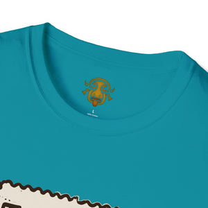 Festive Thanksgiving Stamp unisex softstyle T-Shirt