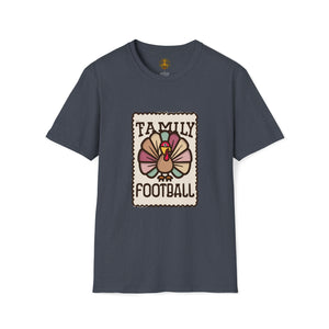 Festive Thanksgiving Stamp unisex softstyle T-Shirt