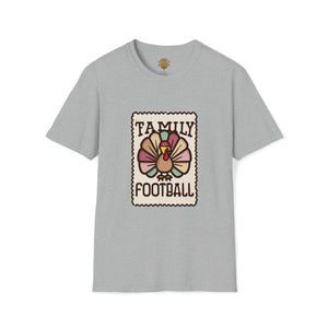 Festive Thanksgiving Stamp unisex softstyle T-Shirt