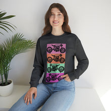 Load image into Gallery viewer, Retro Motorcycle  Crewneck Sweatshirt
