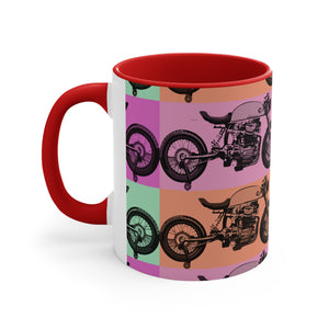 Retro Cafe Racer Coffee Mug, 11oz