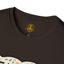 Load image into Gallery viewer, Festive Turkey Family Football Unisex Soft style T-Shirt
