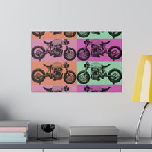 Load image into Gallery viewer, Retro Motorcycle Matte Canvas, Stretched, 0.75&quot;
