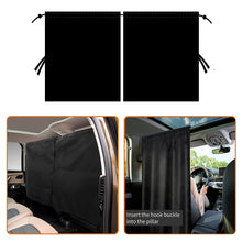 Load image into Gallery viewer, 2pcs/set Sun Shade Privacy Curtain Taxi Car Isolation Curtain Partition Protection Curtain Commercial Vehicle car accessories
